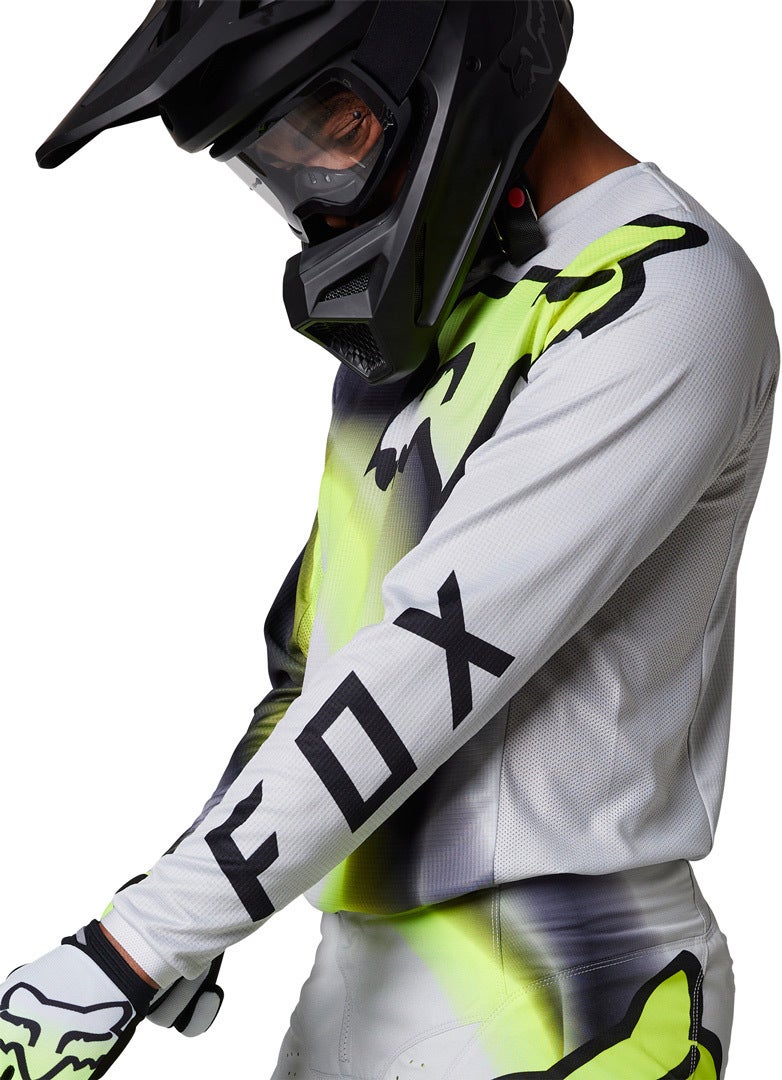 FOX 180 Toxsyk Motorcross jersey Geel XL Figuur 9