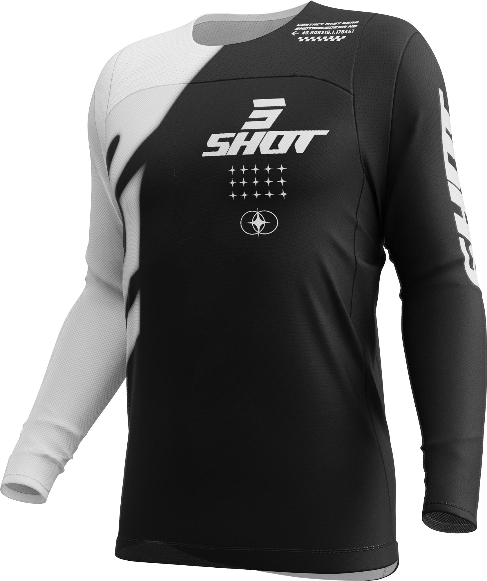 Shot Contact Myst Motokrosový dres černá M Obrázek 1