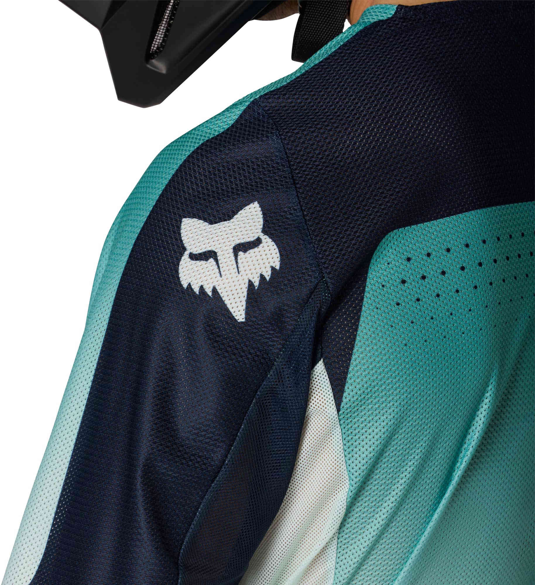 FOX 180 Air Taper Motocross Jersey blau/türkis 2XL Abbildung 5