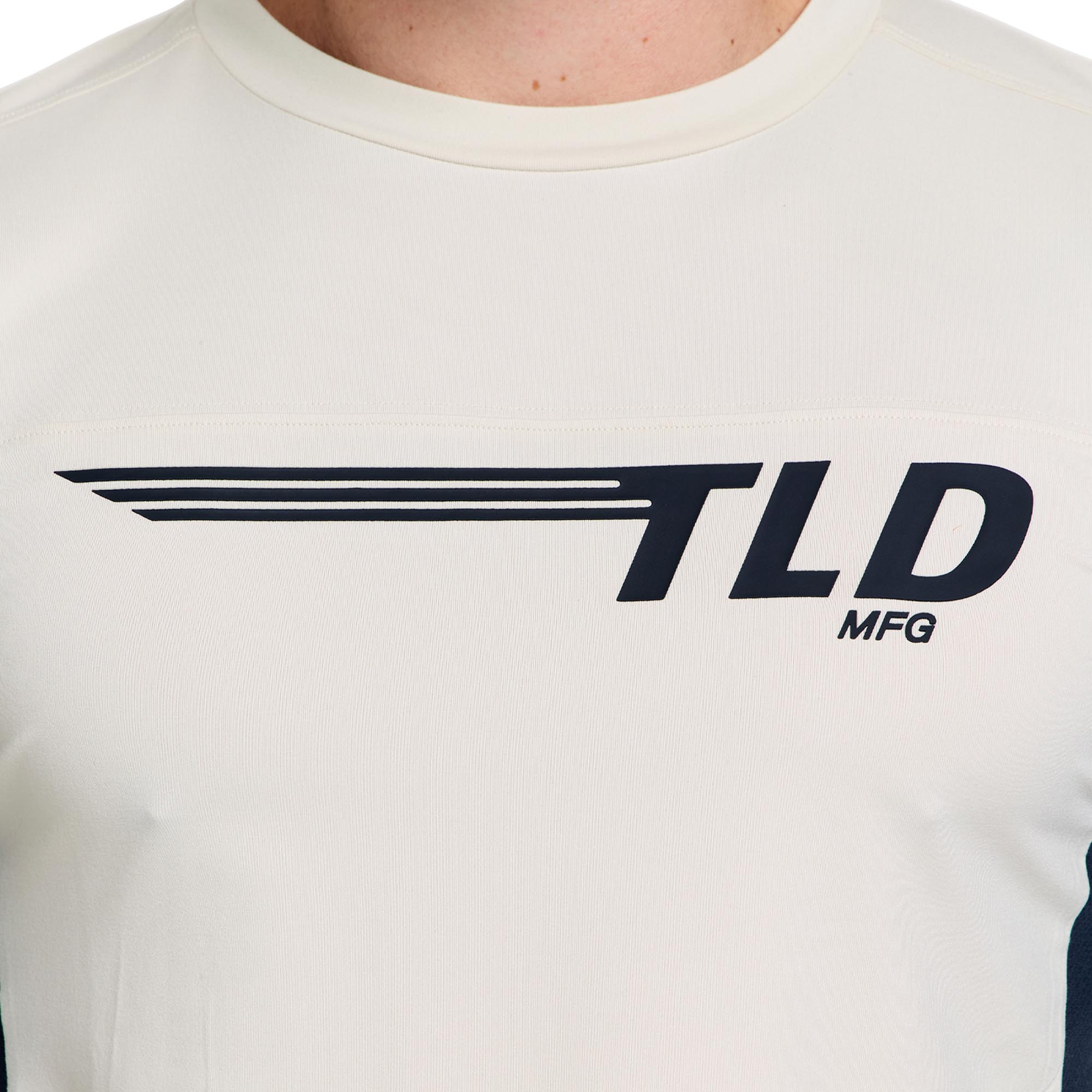 Troy Lee Designs Ruckus Ride Wings 3/4 Maillot de vélo Gris/blanc S Figure 10