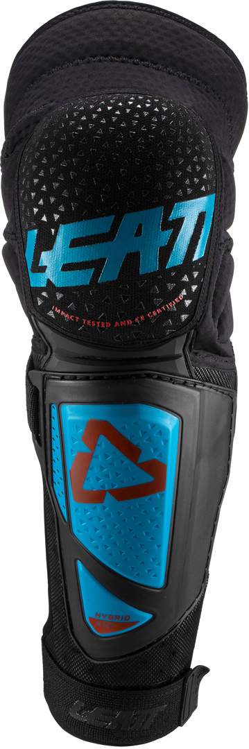 Leatt 3DF Hybrid EXT Genunchi/Protecție pentru Tibie de Motocross albastru XXL Figura 2