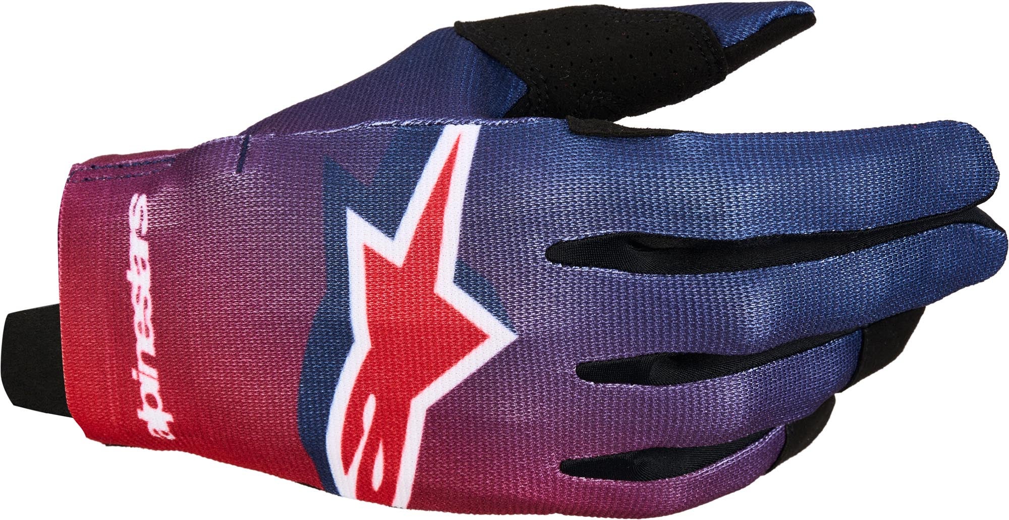 Alpinestars Radar Γάντια Motocross κόκκινο/σκούρο μπλε 2ΧΛ Γράφημα 1