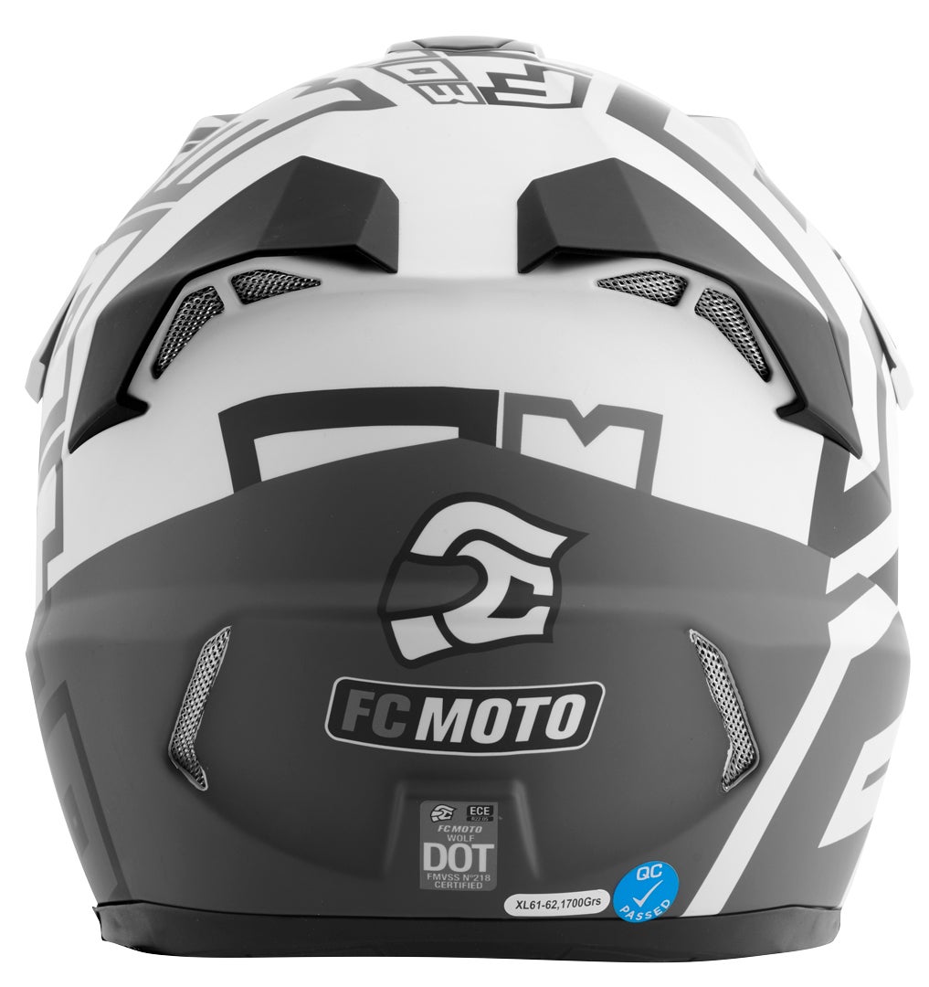 FC-Moto Merkur Flex Motokrosová přilba bílá/šedá/černá M Obrázek 8
