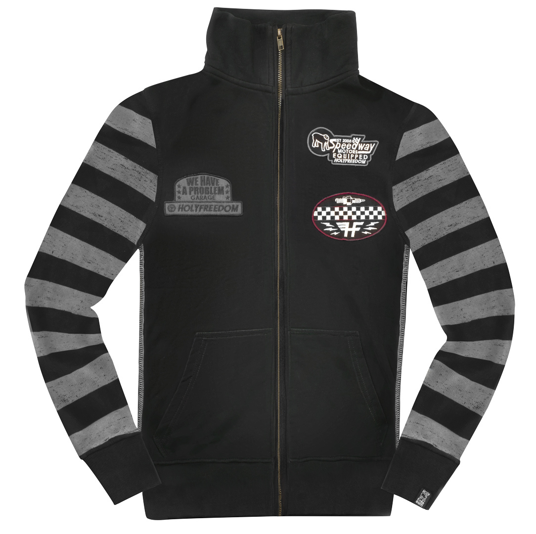 HolyFreedom Leather 2021 Zip Sweatshirt M Figure 1