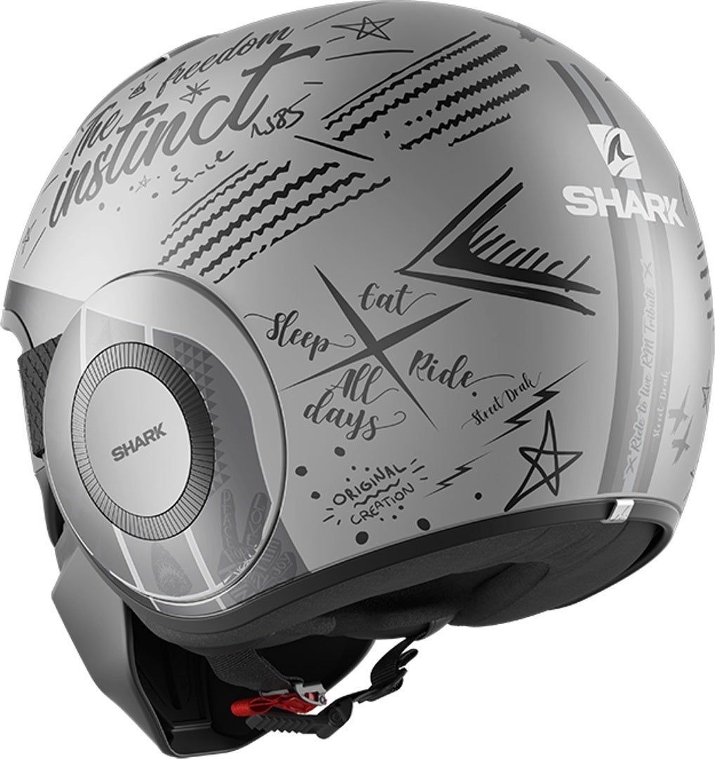 Shark Street-Drak Tribute RM Jet Helmet grey matt L (59/60) Figure 5