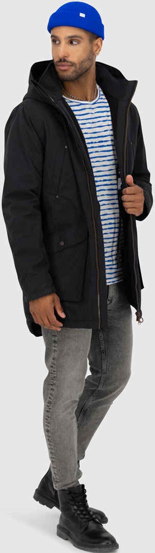 Alife And Kickin RonAK A Parka Parka schwarz M Abbildung 6