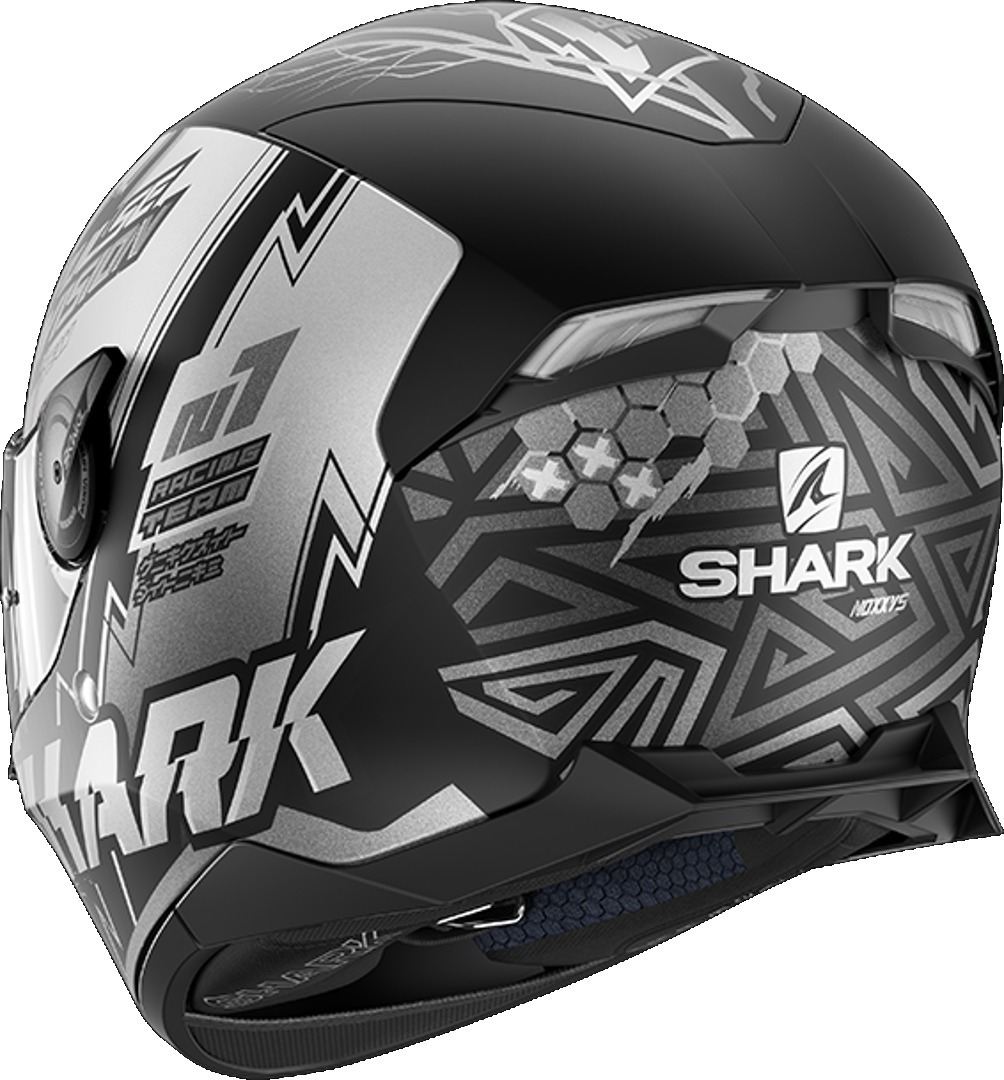 Shark Skwal 2.2 Noxxys Helm schwarz matt/grau M (57/58) Abbildung 3