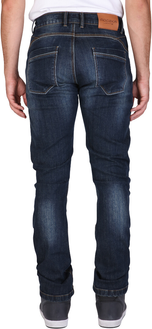 Modeka Glenn 2 Motorcykel Jeans mørkeblå Short 42 Figur 2