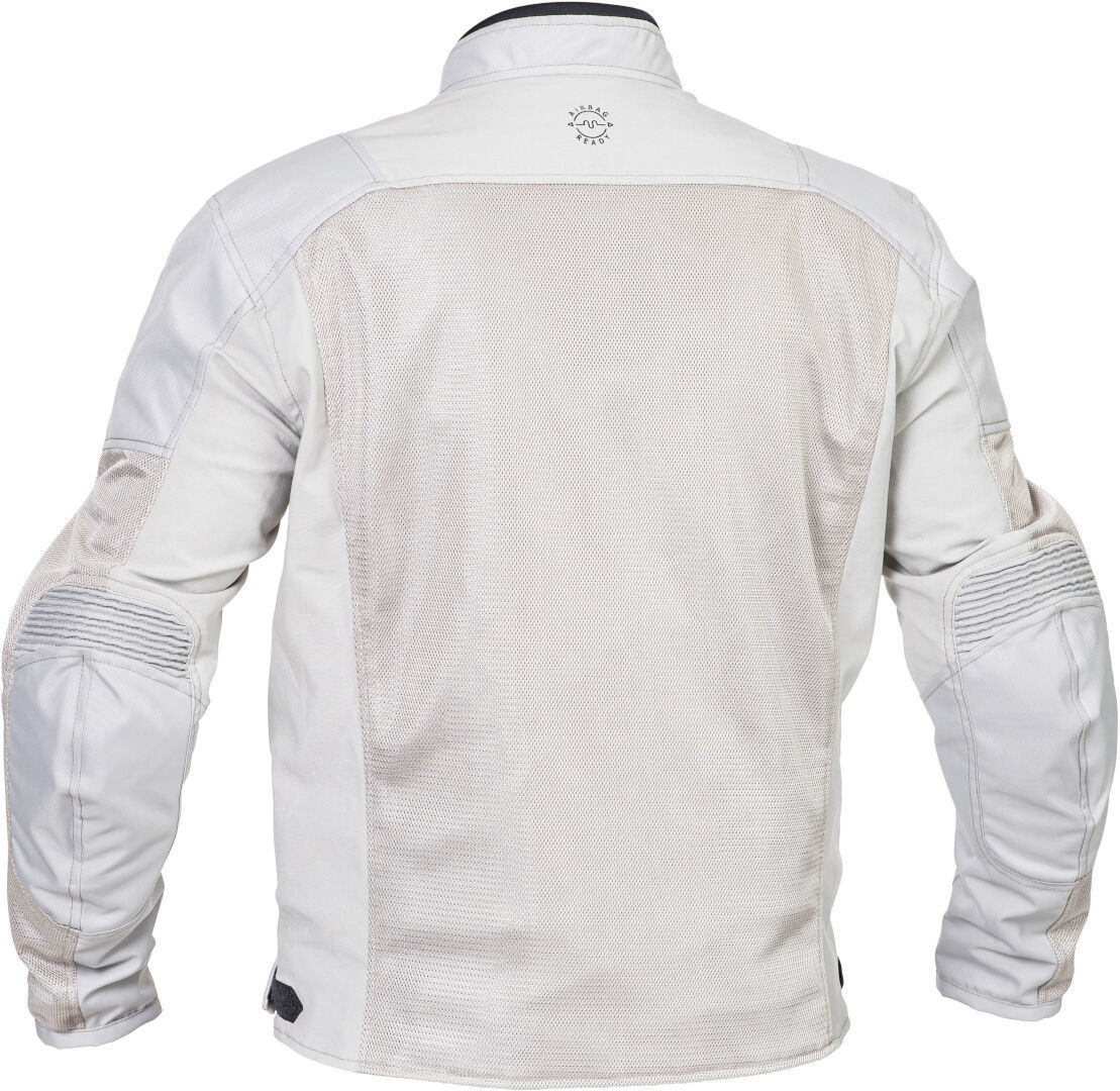 Halvarssons Arvika Motorrad Textiljacke hellgrau/schwarz 50 Abbildung 2