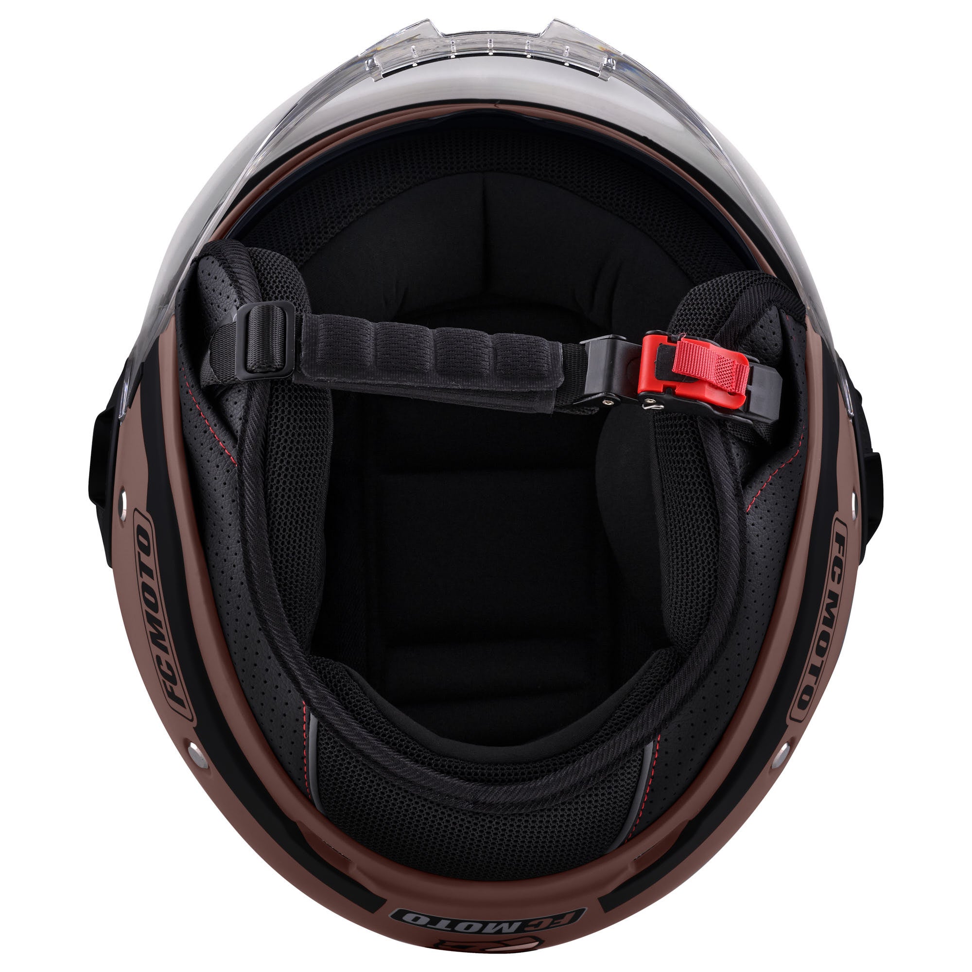 FC-Moto Ralgo Casco Jet marrone/nero XL Figura 6