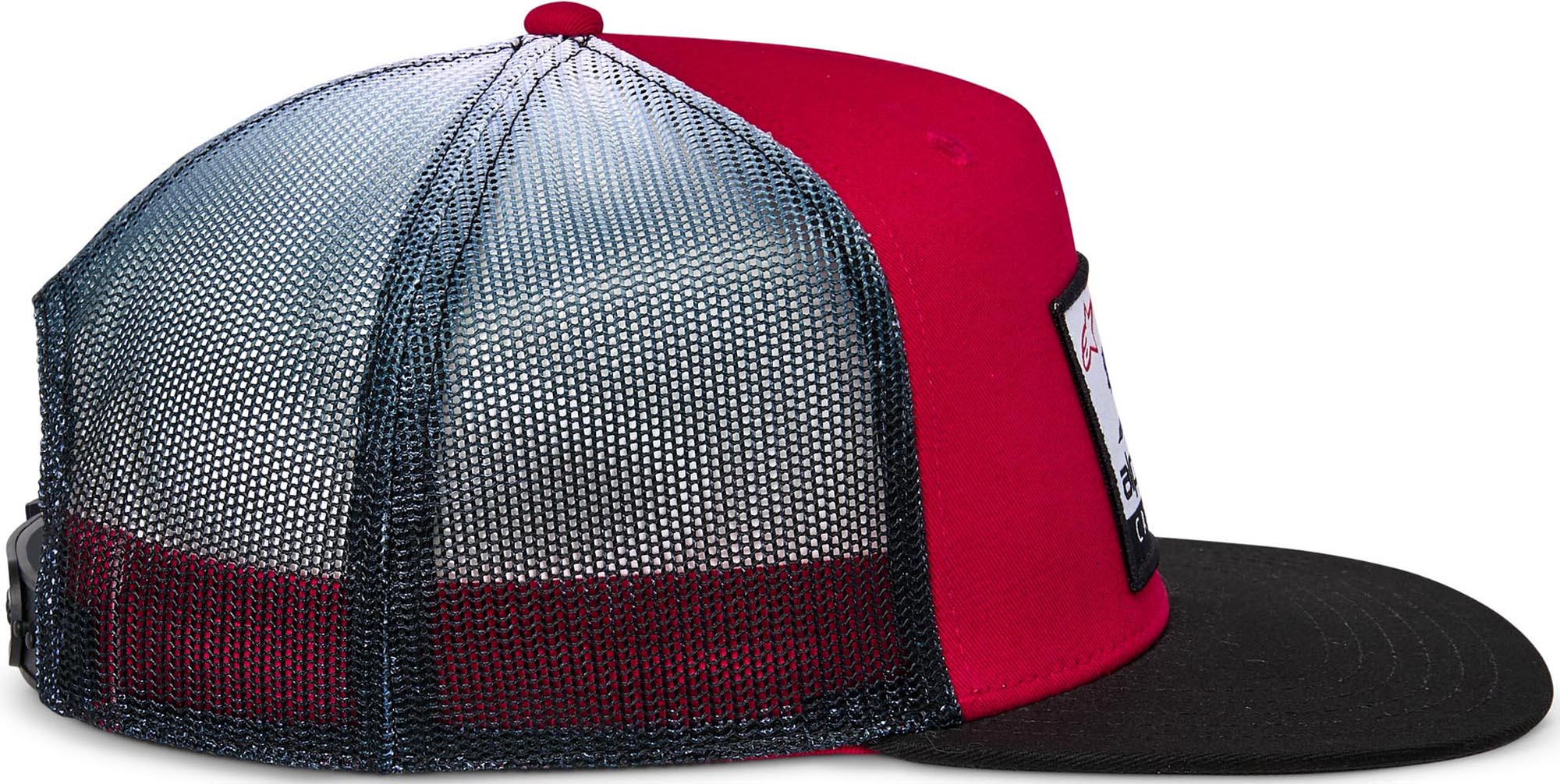 Alpinestars Cali Gradient Trucker Cap rood/zwart/wit Figuur 4