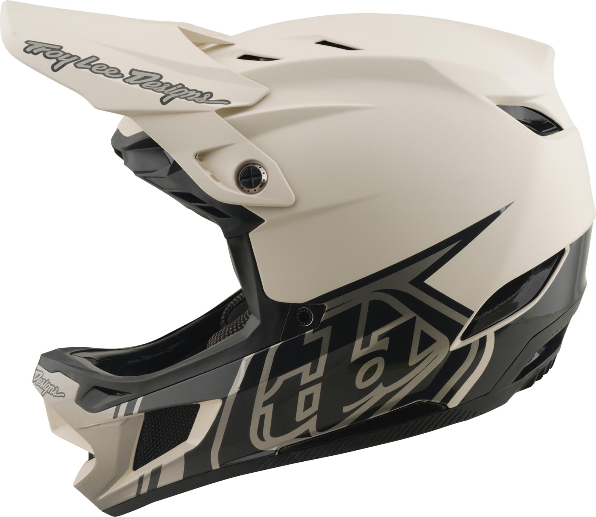 Troy Lee Designs D4 Composite MIPS Stealth Τιμόνι κατάβασης Μ (57/58) Γράφημα 7