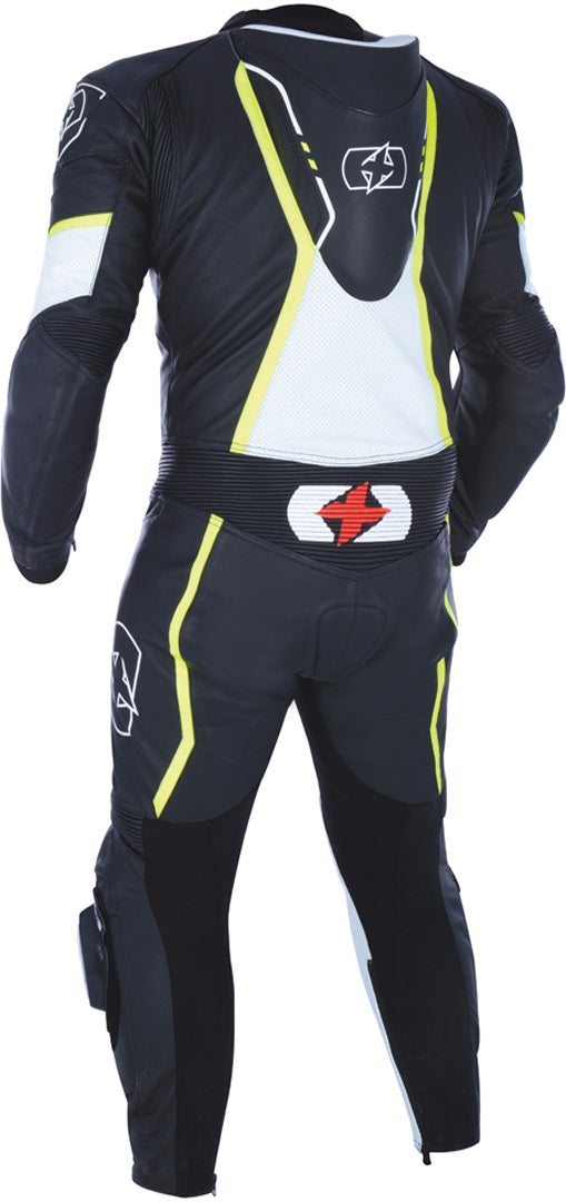 Oxford Stradale One Piece Leather Suit black/white 4XL Figure 3