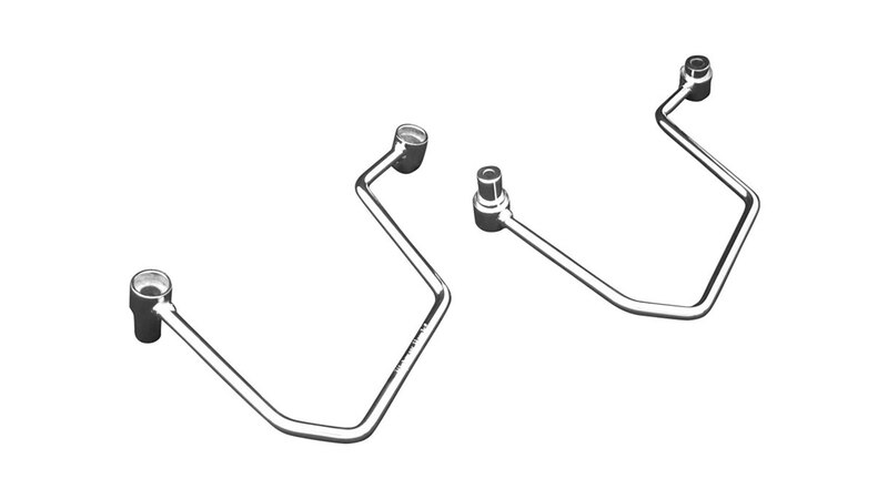 Highway Hawk Kit de suport pentru genți de șa, Suzuki VS Intruder, cromat Figura 2