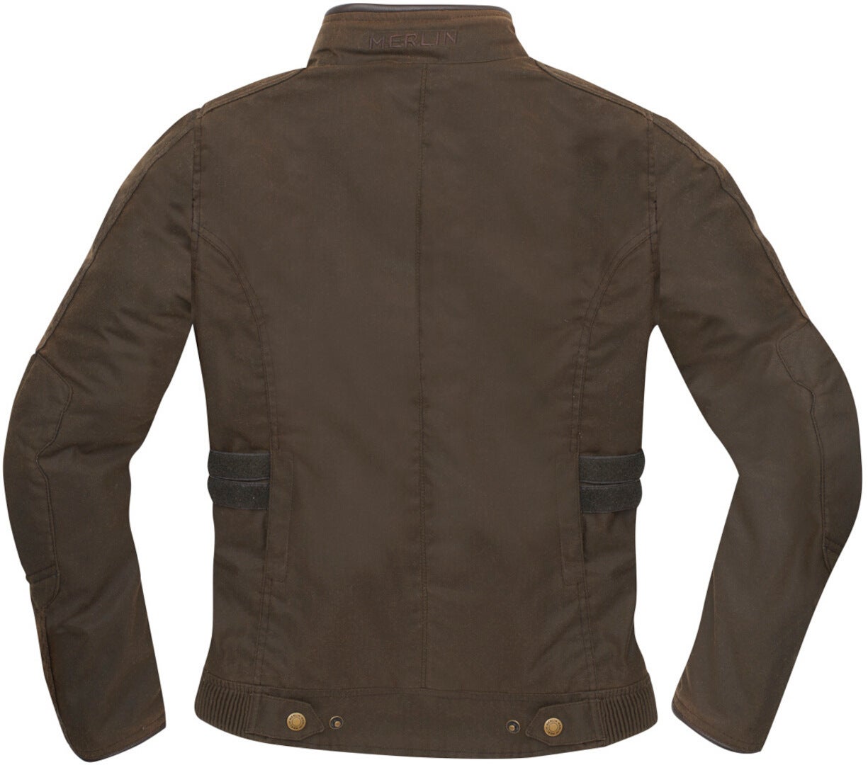 Merlin Harriet Dames Motorfiets Wax Jacket Olive S Figuur 4
