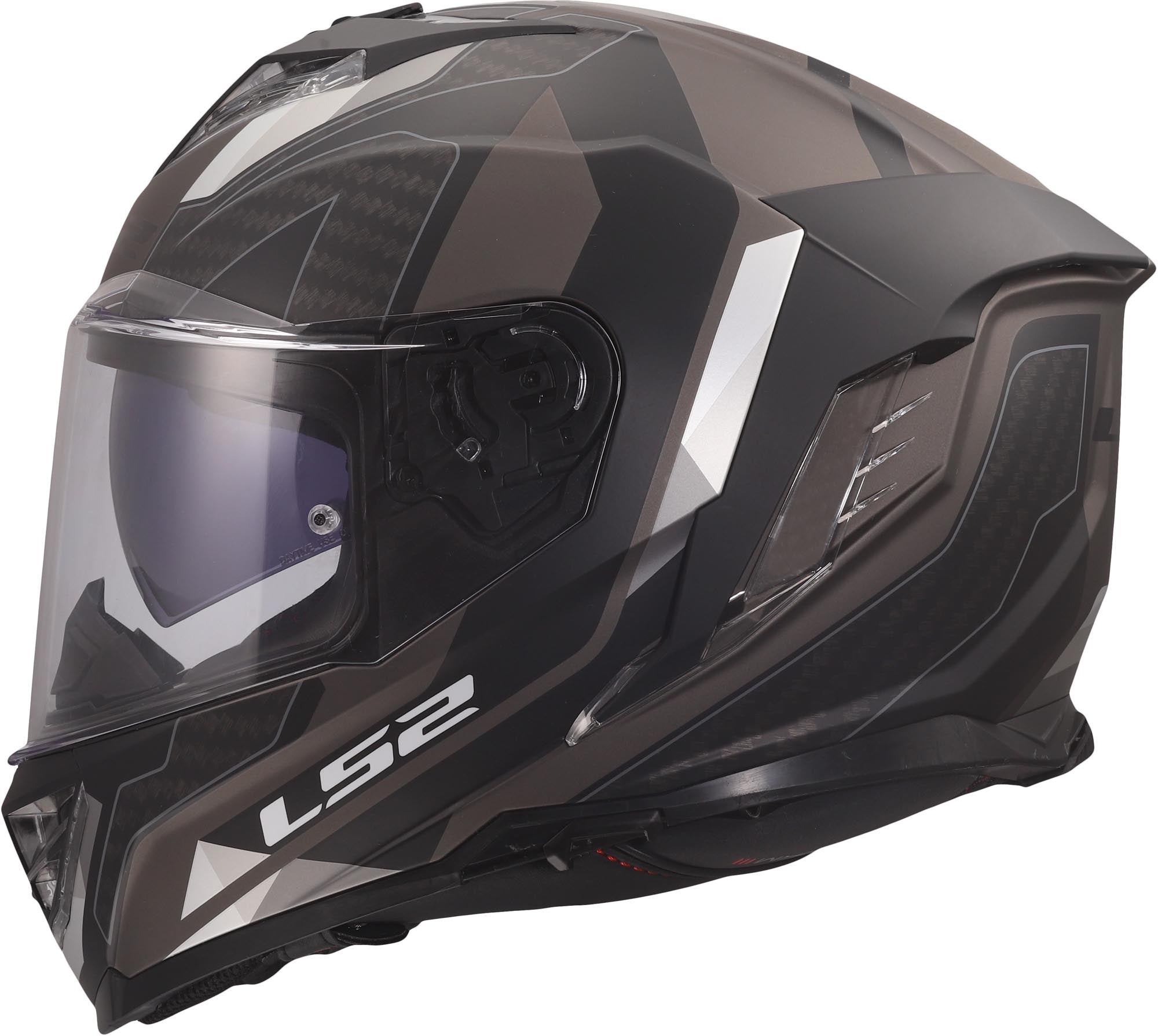 LS2 FF818 Storm III Sporty Casco negro/gris XXL (63/64) Figura 2