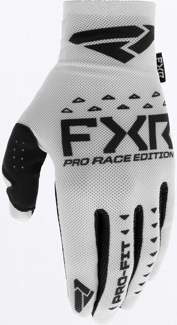 FXR Pro-Fit Air 2023 Mănuși de motocross Alb/Negru S Figura 1