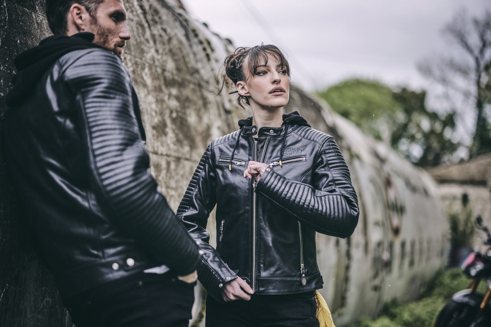 Segura Dorian 2 Damen Motorrad Lederjacke 38 Abbildung 8