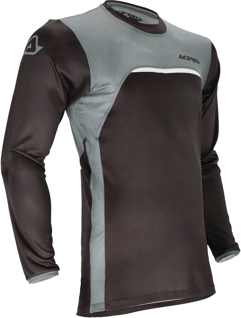 Acerbis X-Duro Motocross Jersey sort/grå M Figur 1