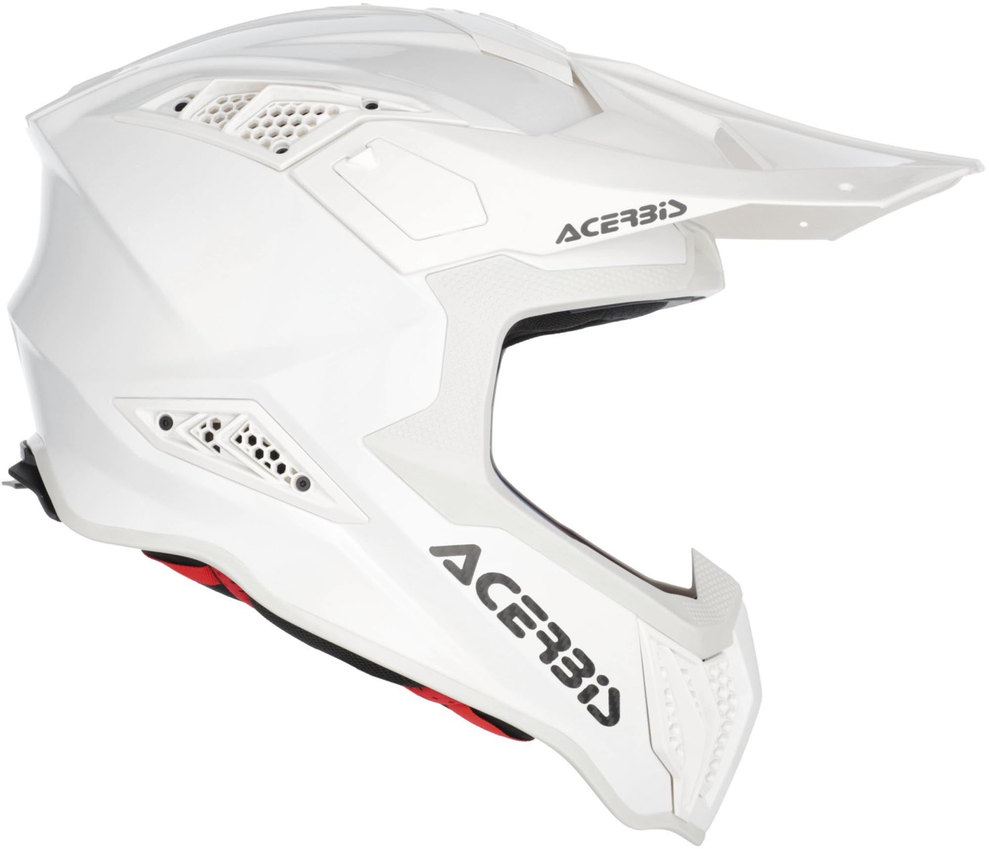 Acerbis Airstrike FIM Racing 2 Carbon Motocrosshjelm hvid S (55/56) Figur 2