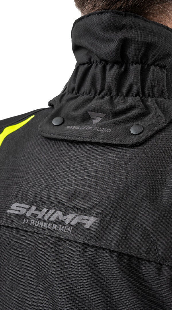 SHIMA Runner waterproof Motorcycle Textile Jacket black/yellow XL Figure 9