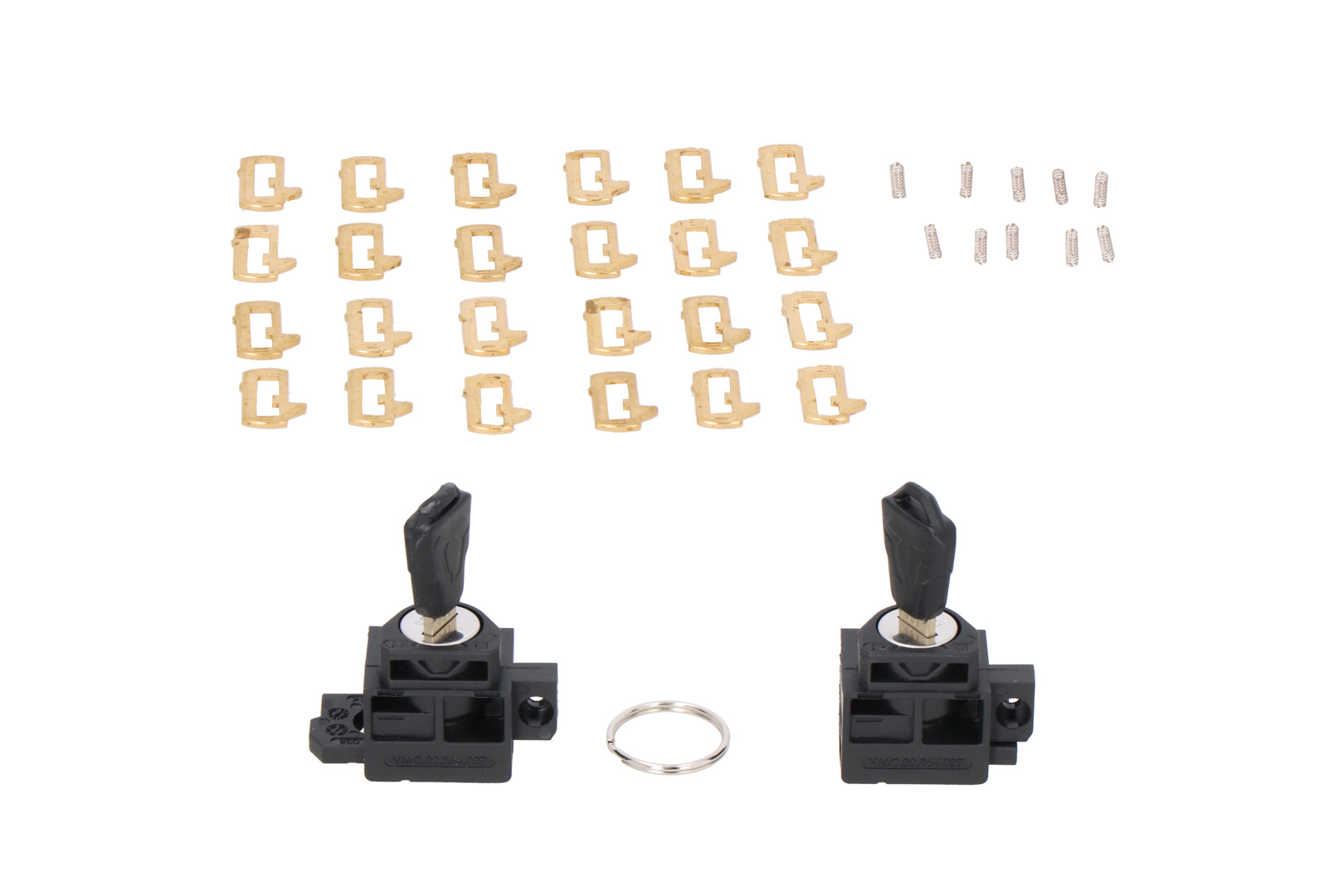 SW-Motech Codable lock set 2/2 - 2 cilindra + 2 ključa. Za V-LOC bočne torbe. Slika 1