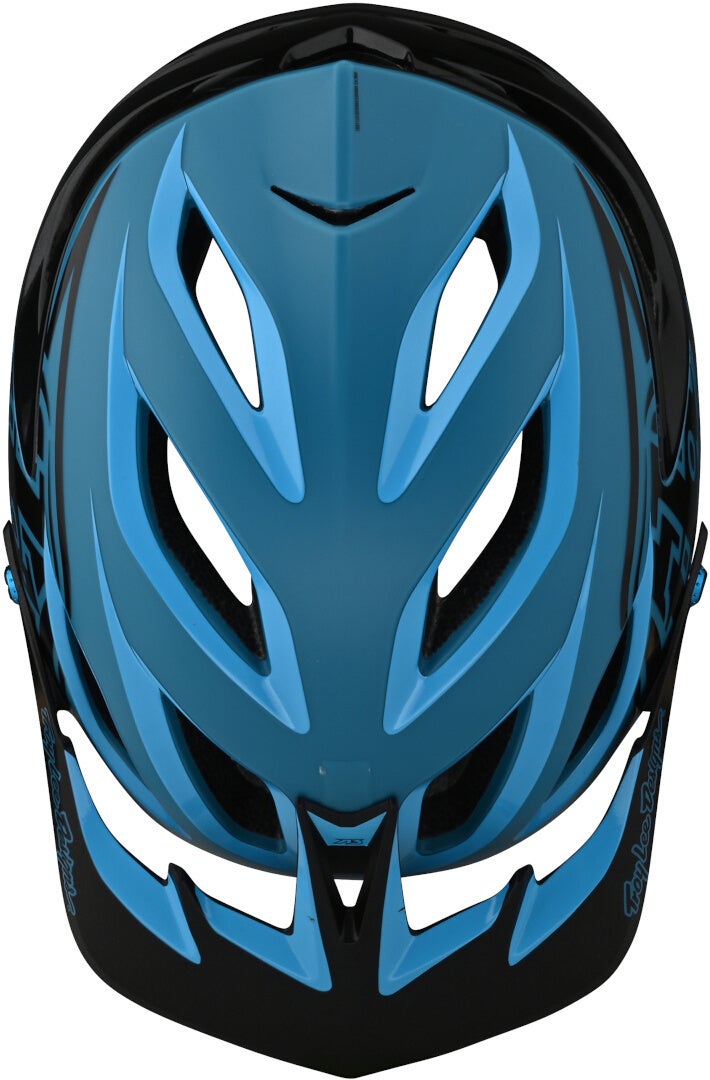 Troy Lee Designs A3 Uno MIPS Cykelhjelm sort/blå XL/XXL Figur 2