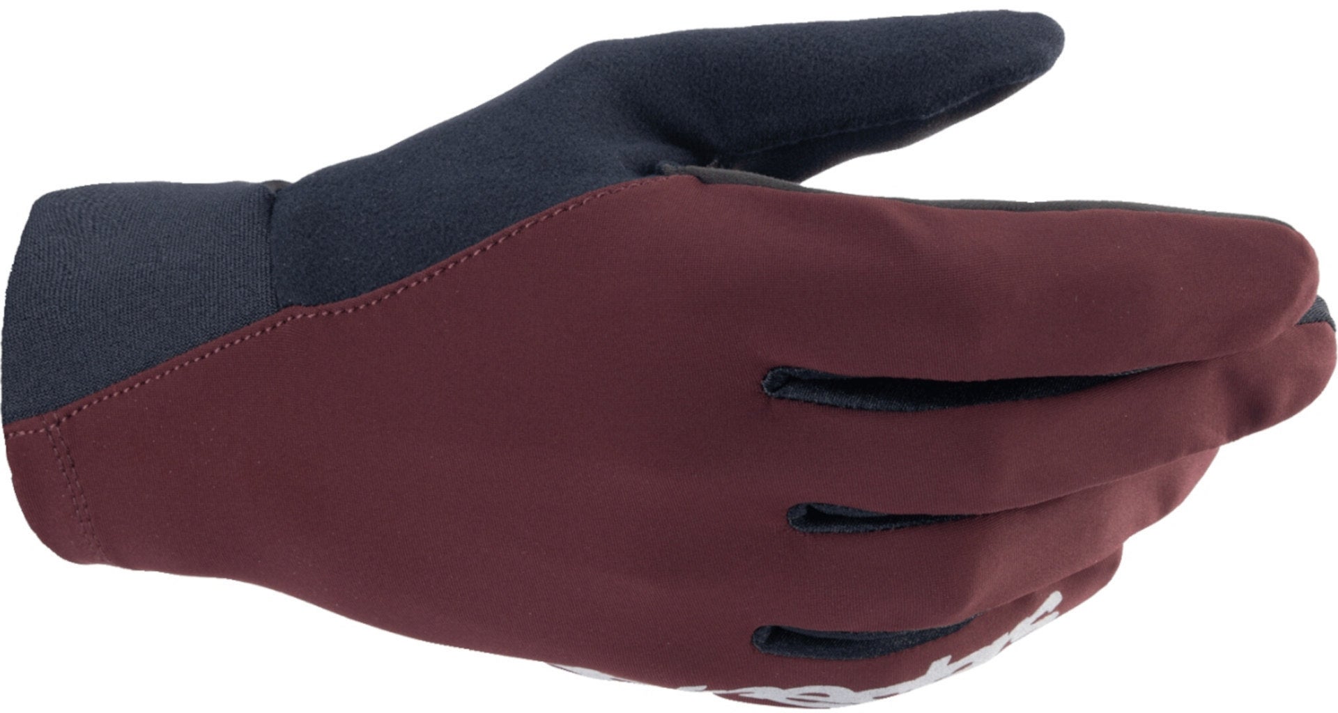 Alpinestars Men's Black/Dark Red A-Dura Thermal Bicycle Gloves