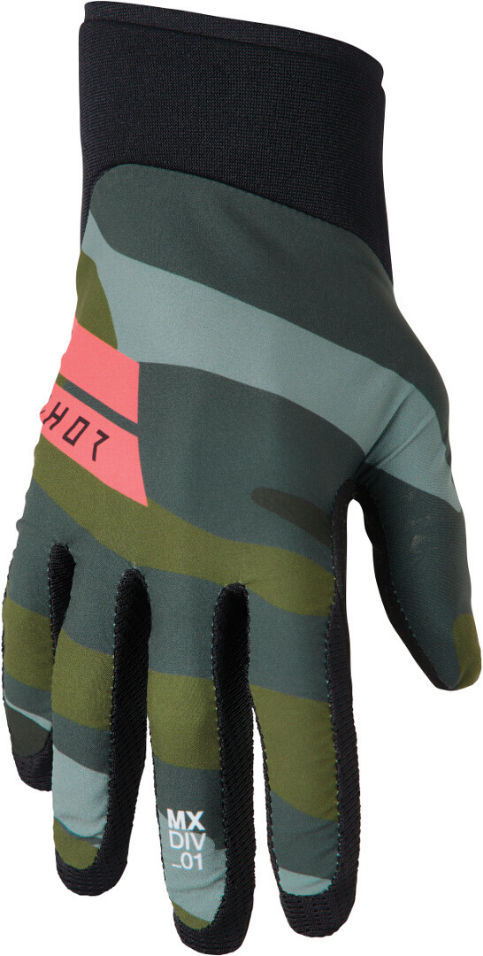Thor Agile Status Motorcross handschoenen L Figuur 1