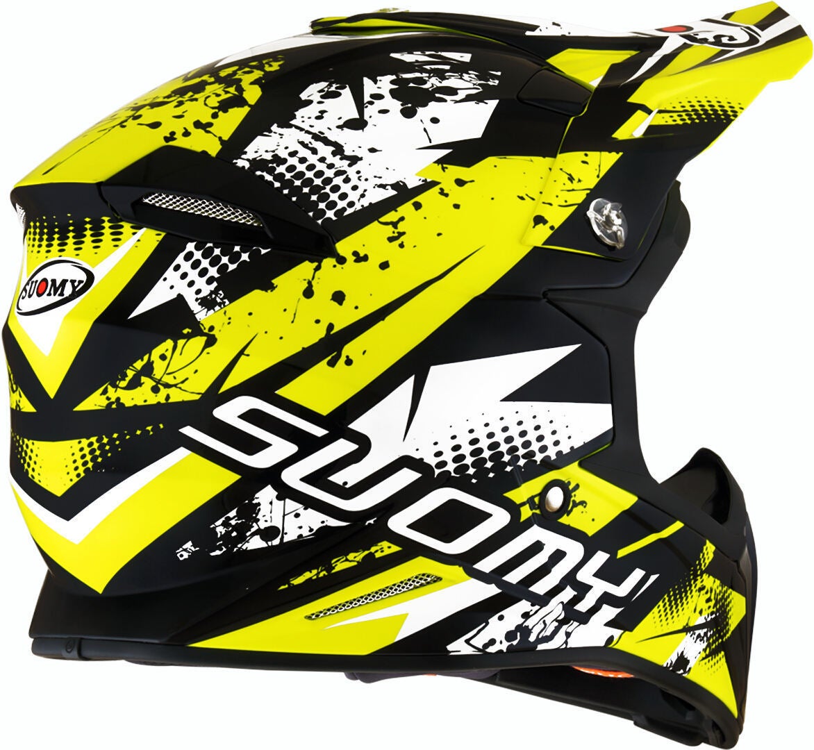 Suomy X-Wing Gap Casco Motocross giallo/nero/bianco M Figura 3
