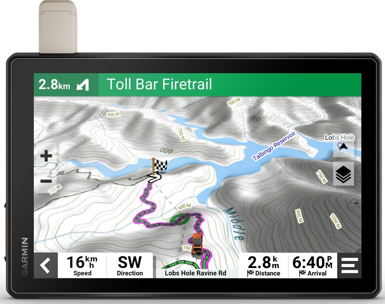 Garmin TREAD® XL Overland Edition Sistem de navigație Figura 8