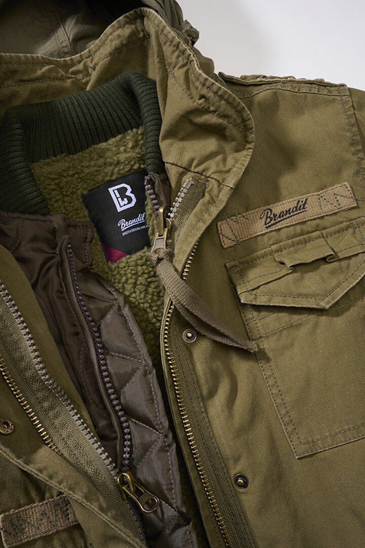 Brandit M65 Giant Dames Jas Olive M Figuur 3