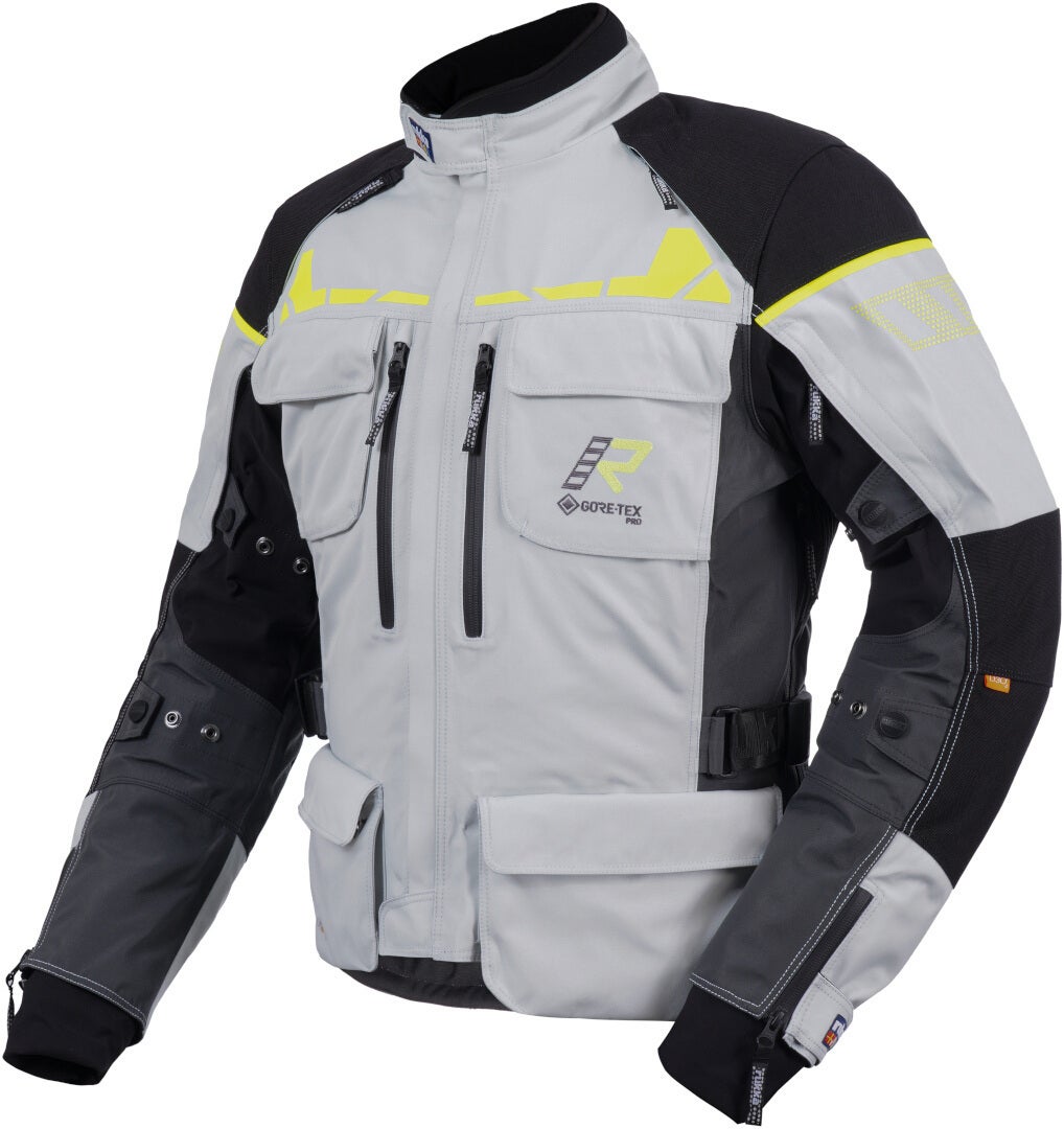 Rukka Ecuado-R Motorcykel tekstiljakke Sort/sort Short 48 Figur 3