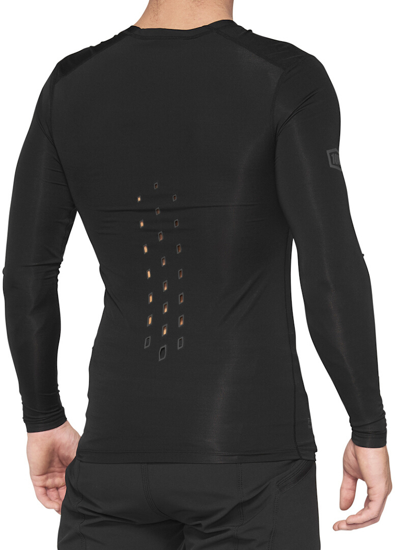 100% R-Core Concept Longsleeve Jersey musta M Kuva 2