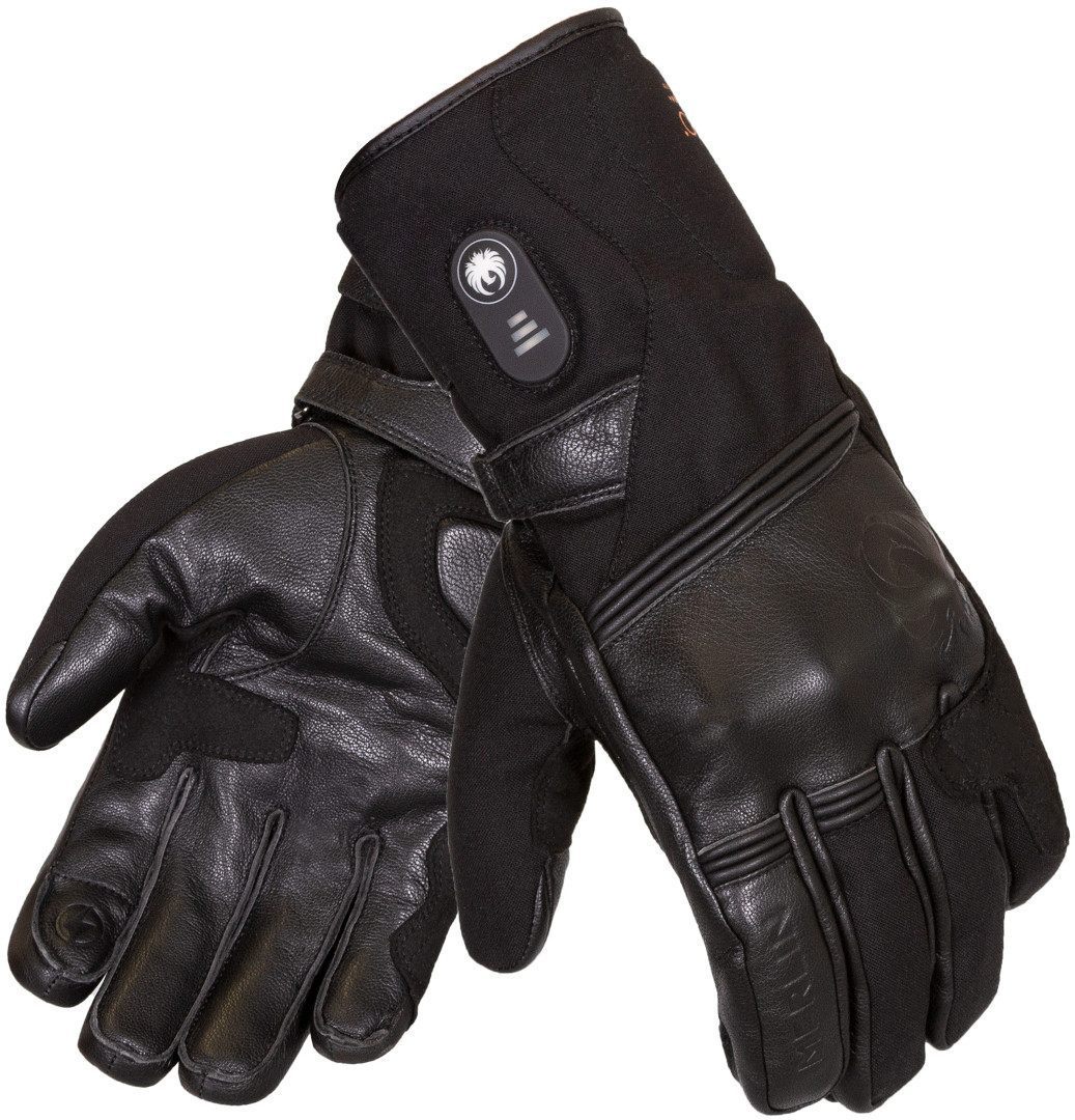 Merlin Longdon Heritage D3O Heatable Motorcycle Gloves XL Figure 1