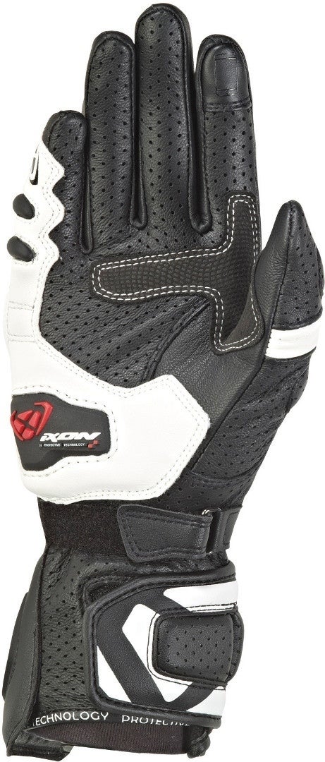 Ixon Rs Tempo Air Kvinders handsker Sort/hvid S Figur 2