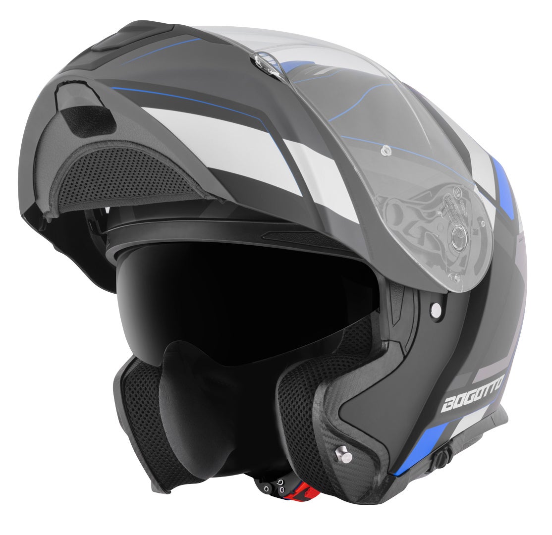 Bogotto FF403 Murata casco apribile blu/nero S (55/56) Figura 1