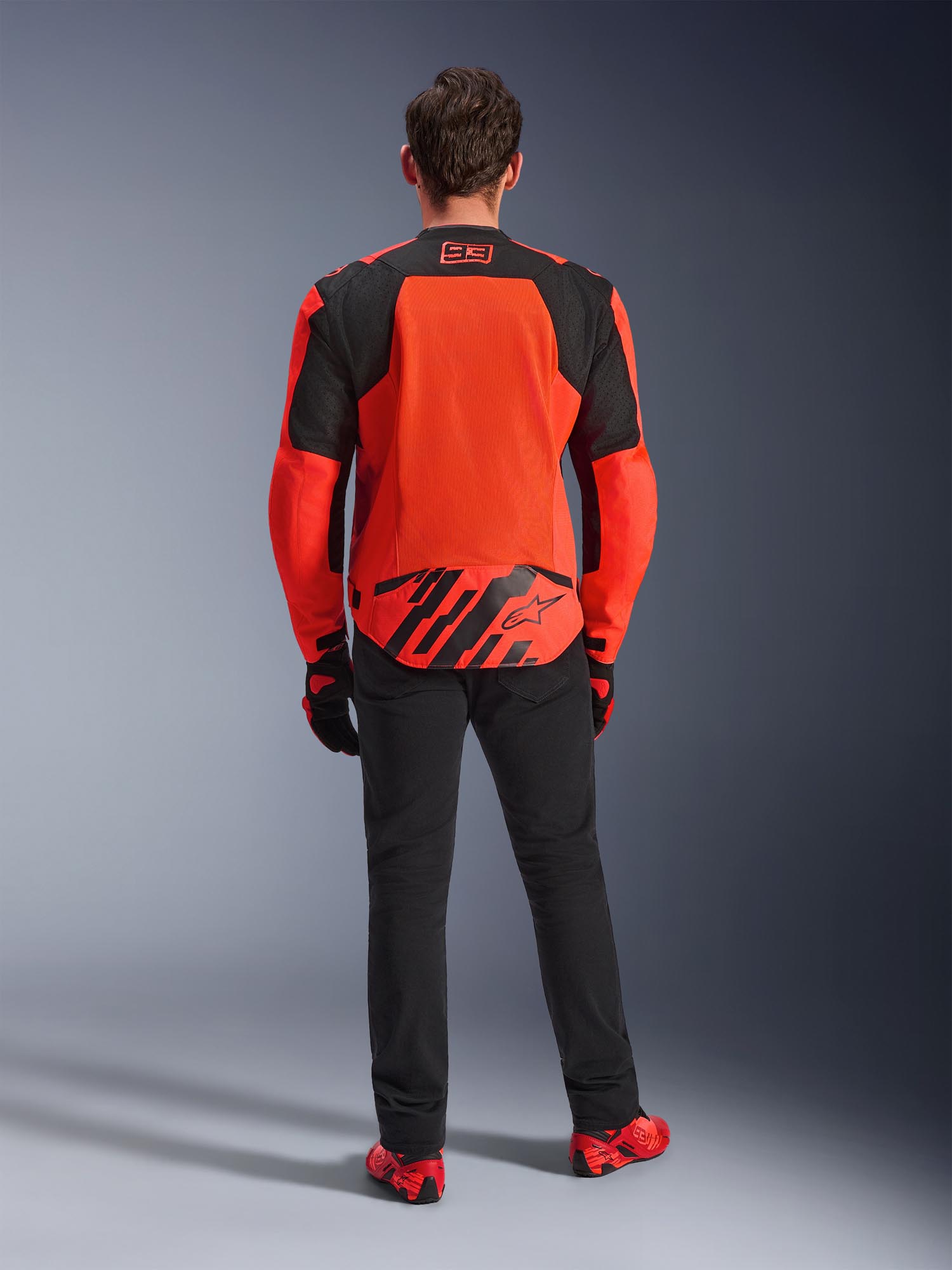 Alpinestars MM93 T-SPS Air V2 Motorcycle Textile Jacket black/neon-red L Figure 4