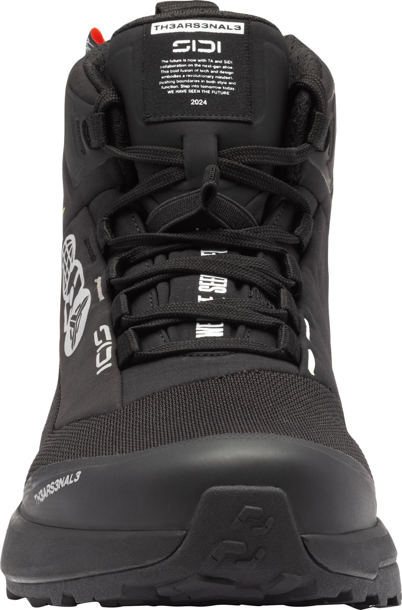 Side view of Sidi Nucleus The Arsenale waterproof Motorcycle Shoes