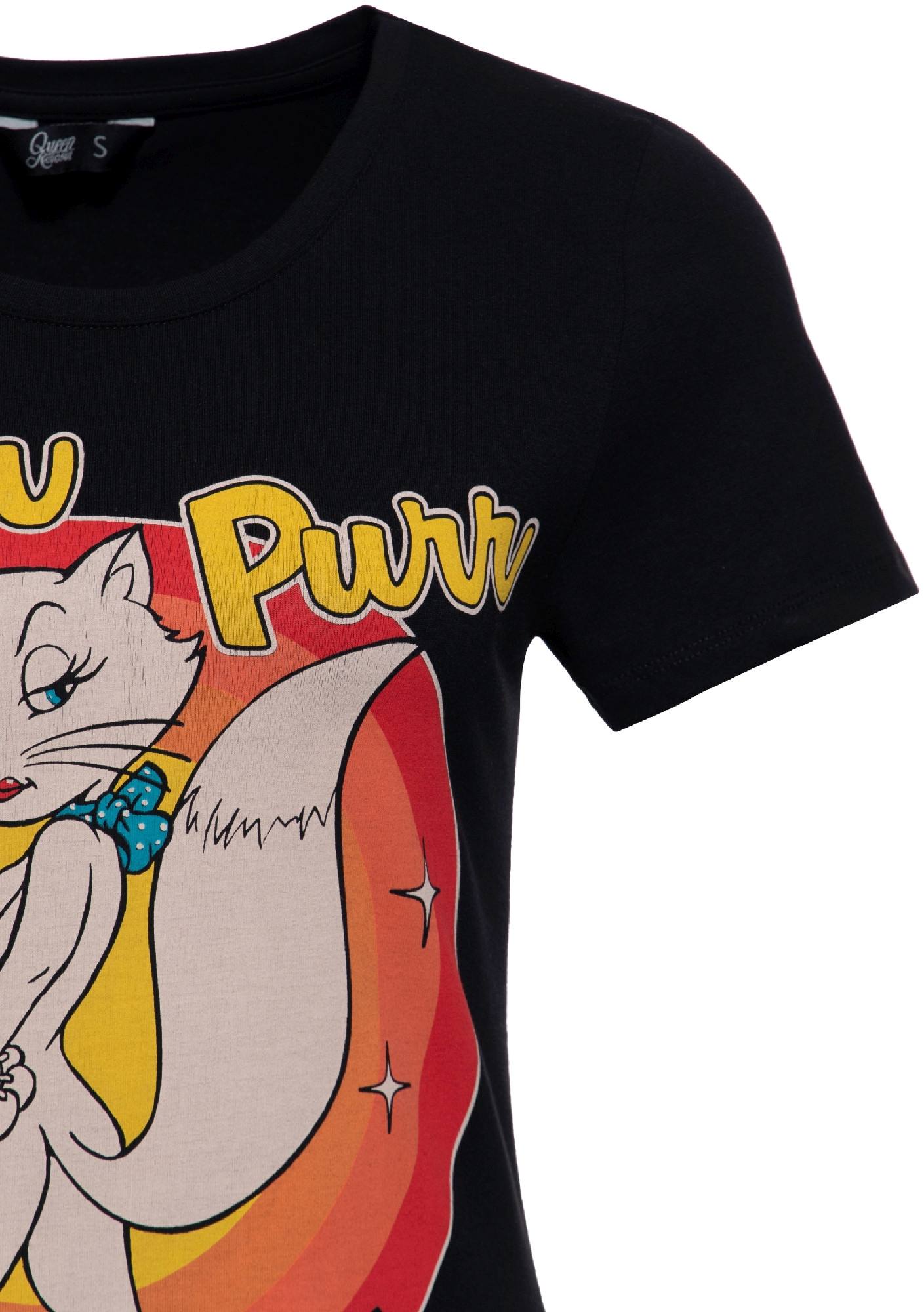 Queen Kerosin I'm Not Your Pussycat レディースTシャツ 黒 L 図3