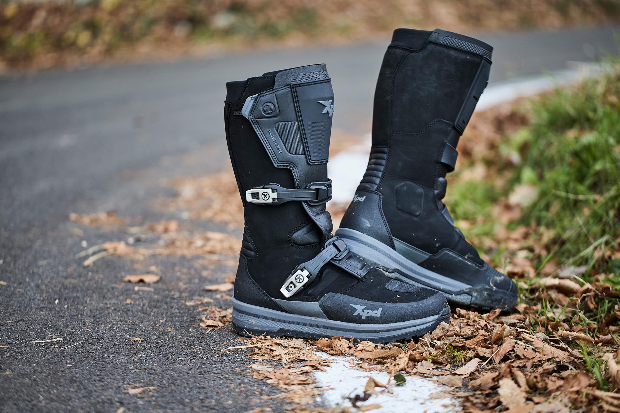 Side view of XPD X-Adventure H2Out Motorcycle Boots