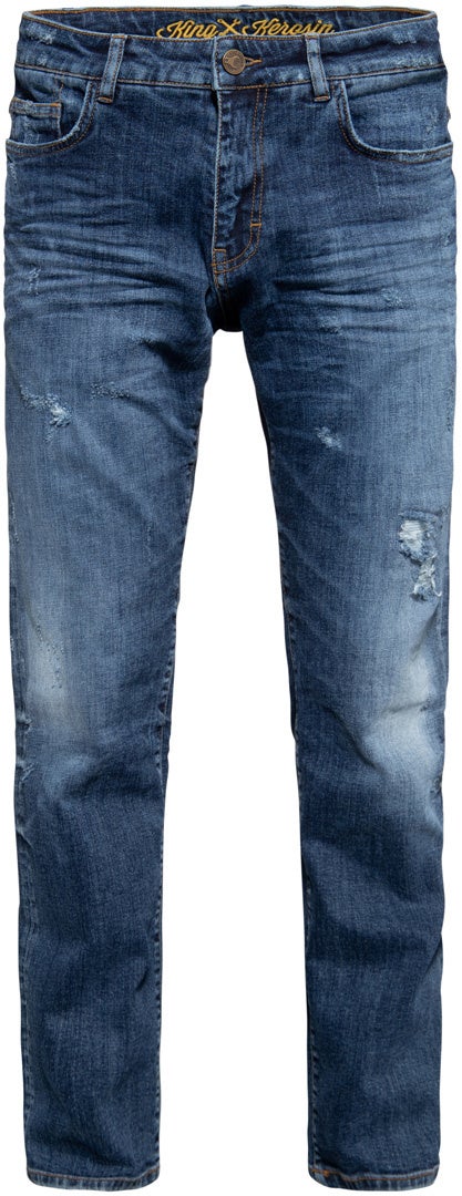 King Kerosin Robin Destroyed Bleached Jeans 33 Standard Figure 1