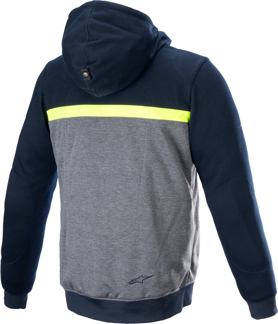 Alpinestars Chrome Street Motorcycle Textile Jacket dark blue/yellow XL Figure 2