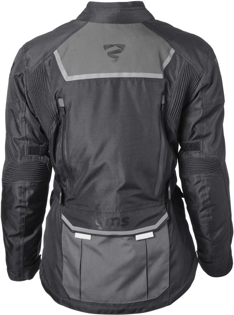 GMS Twister Neo Jachetă textilă impermeabilă pentru motociclete Negru/gri XS Figura 3