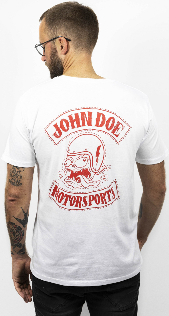 John Doe Ratfink Тениска Бял L Фигура 2