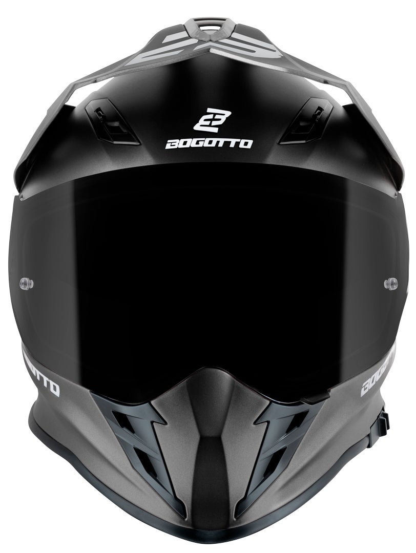 Bogotto V331 Enduro casco nero opaco M Figura 6