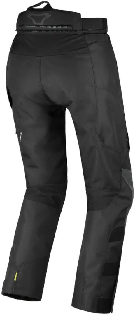 Side view of Macna Novado 2.0 NightEye waterproof Ladies Motorcycle Textile Pants