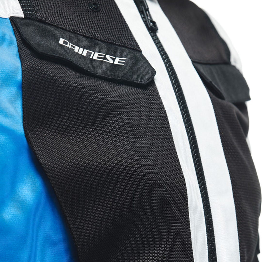 Dainese Desert Tex Damer Motorcykel Tekstiljakke sort/blå 46 Figur 5