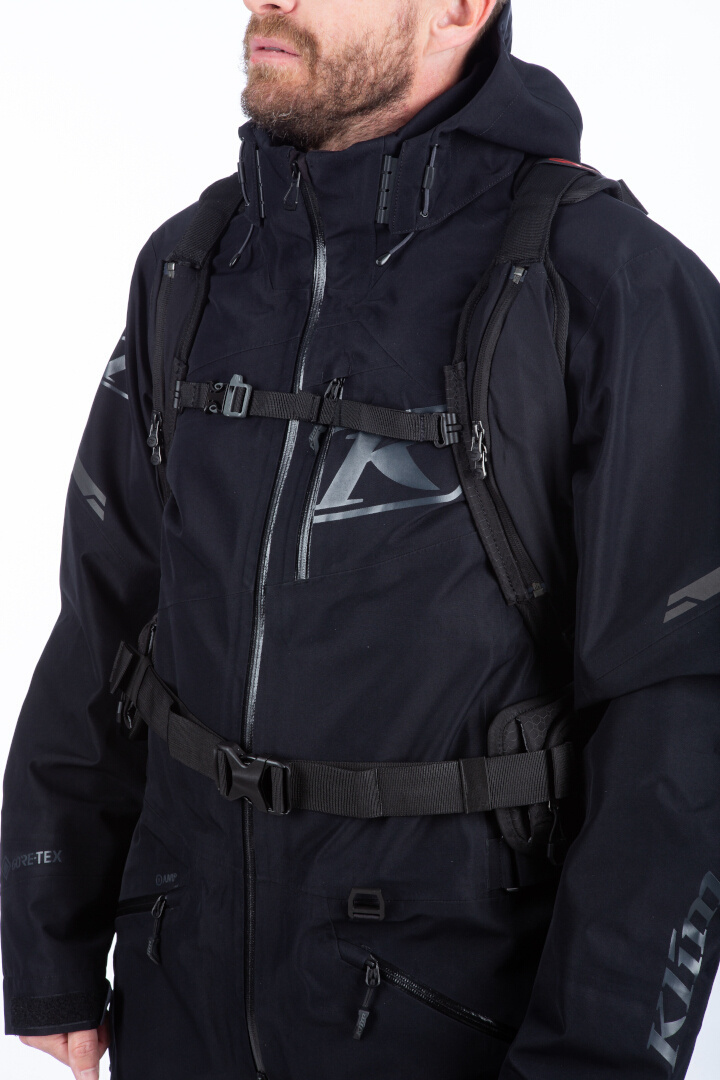 Klim Krew 22 Rucsacul cu snowmobile Roșu/Negru Figura 4