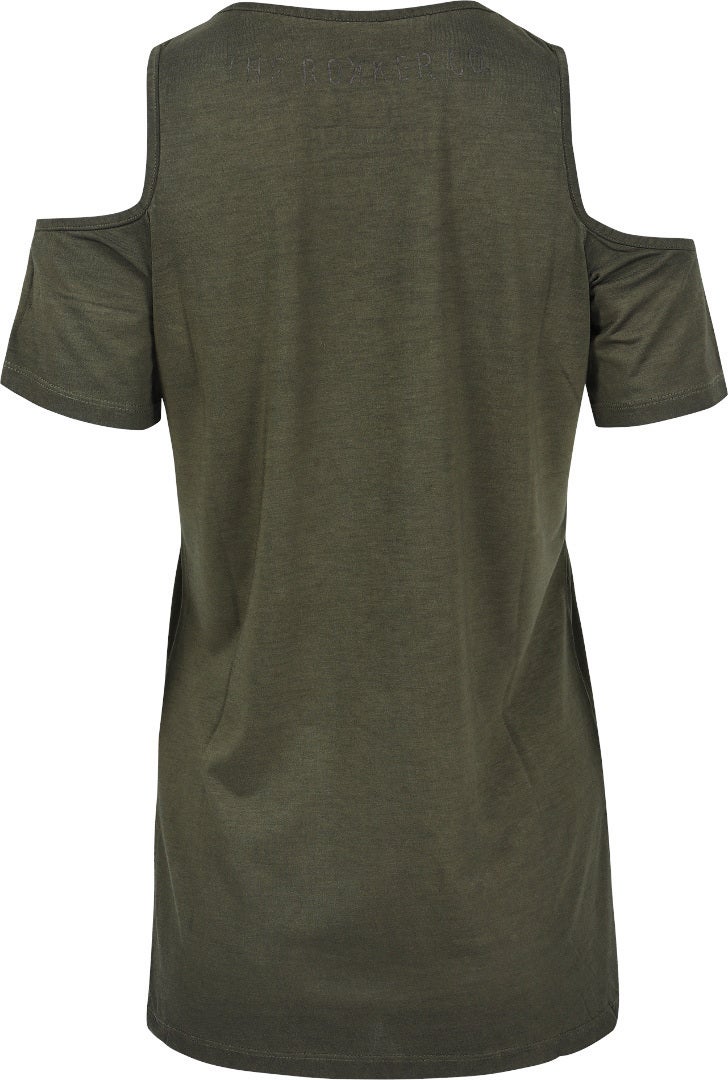 Rokker TRC Shoulderfree Дамская футболка S Рисунок 2